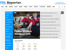 Tablet Screenshot of fdlreporter.com